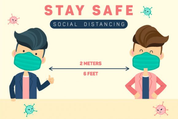 Evaluating the Stay Safe, Social Distancing Graphic for Professional and Educational Design Projects