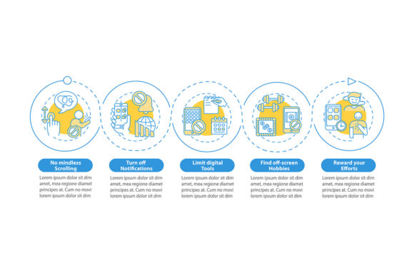 Fighting Screen Addiction Infographic: A Strategic Asset for Digital Wellness Communication