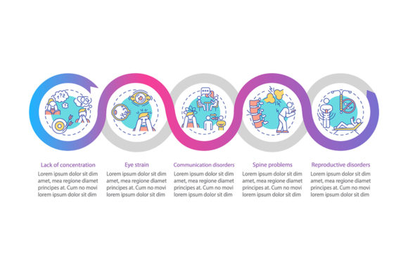 Gadget Addiction Health Problems Design Assets