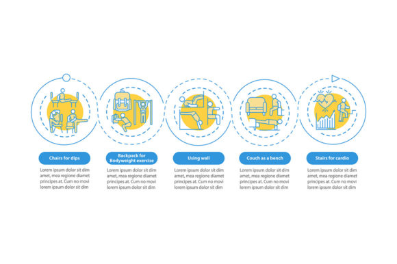 Maximizing the Utility of Your Workout Alternatives Vector Infographic