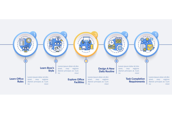 Optimizing Corporate Communication with the Duties of Worker Vector Infographic